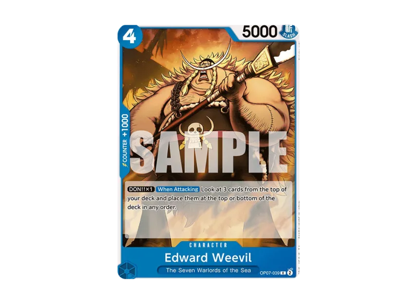Edward Weevil C [OP07-039] [EN] (Booster Pack "500 Years In The Future")