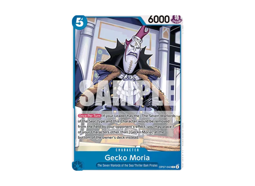 Gecko Moria C [OP07-042] [EN] (Booster Pack "500 Years In The Future")