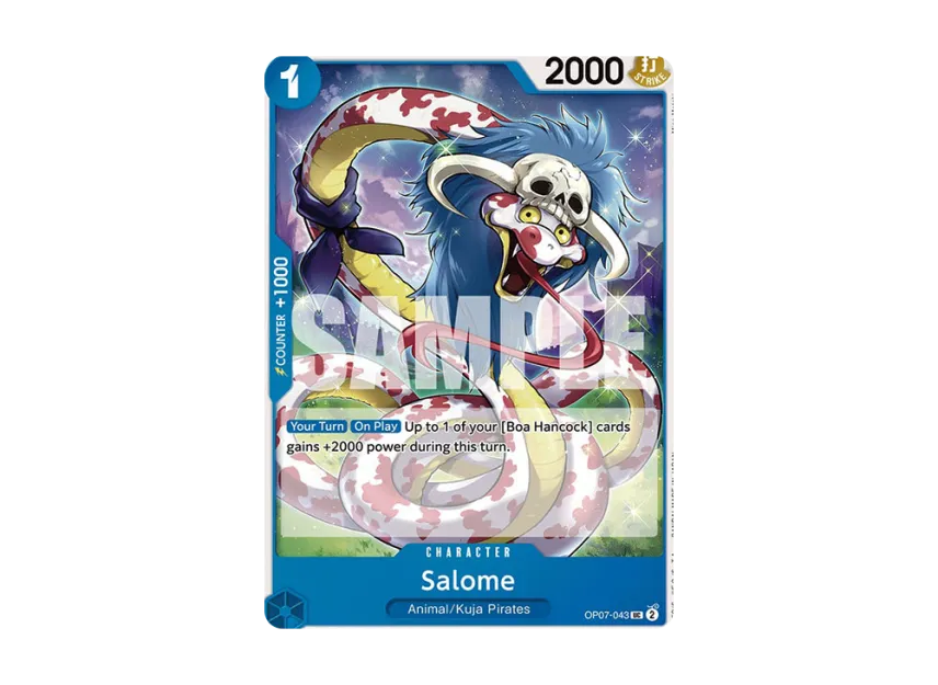 Salome UC [OP07-043] [EN] (Booster Pack "500 Years In The Future")