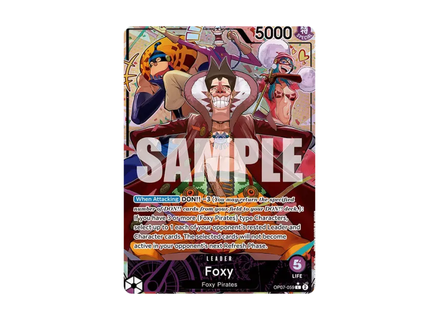 Foxy L [OP07-059] [EN] (Booster Pack "500 Years In The Future")