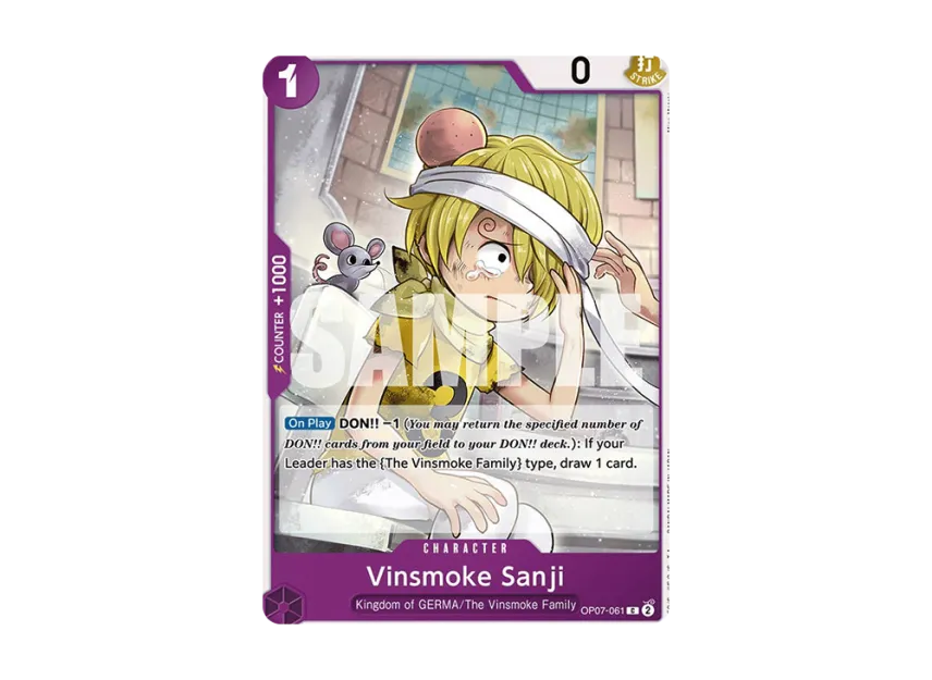 Vinsmoke Sanji C [OP07-061] [EN] (Booster Pack "500 Years In The Future")