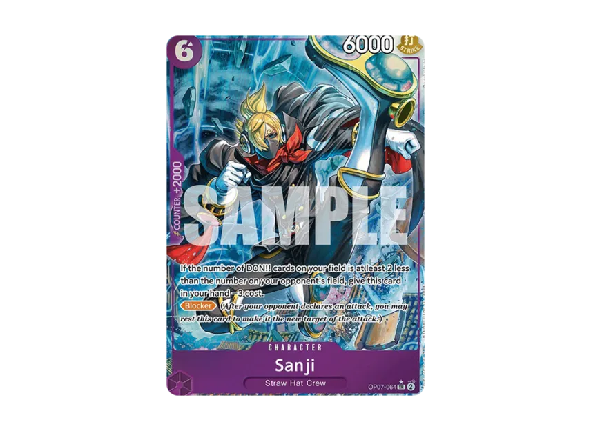 Sanji SR-P [OP07-064] [EN] (Booster Pack "500 Years In The Future")