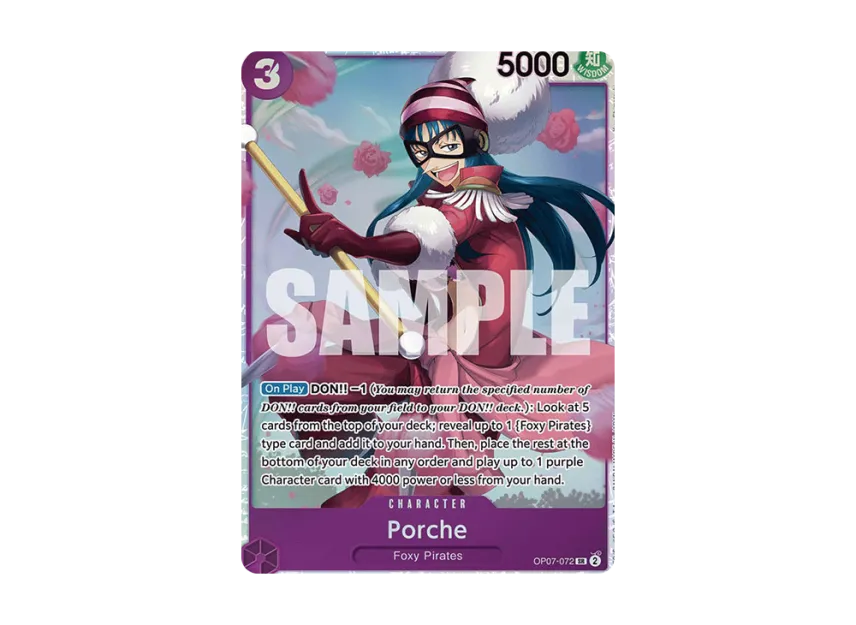Porche SR [OP07-072] [EN] (Booster Pack "500 Years In The Future")