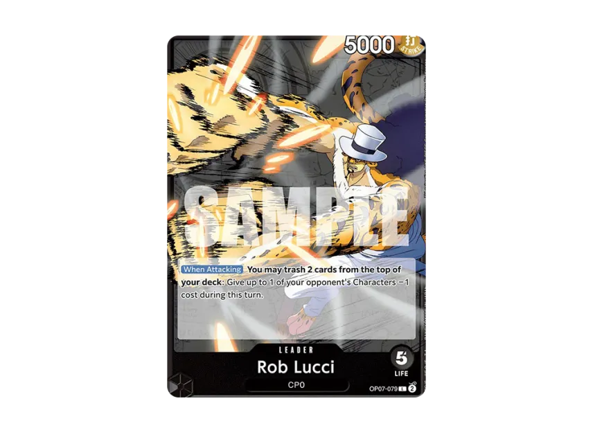Rob Lucci L [OP07-079] [EN] (Booster Pack "500 Years In The Future")