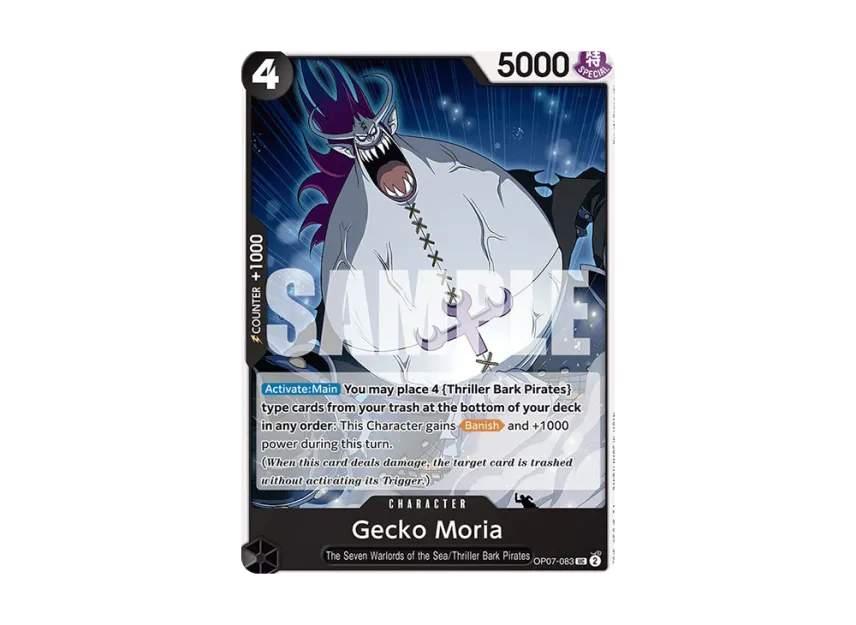 Gecko Moria UC [OP07-083] [EN] (Booster Pack "500 Years In The Future")