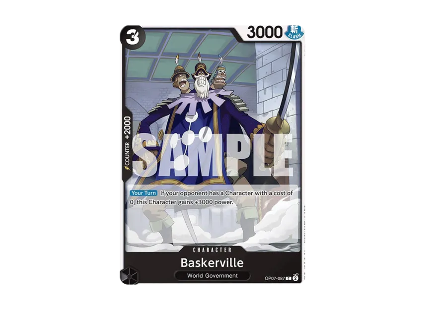 Baskerville C [OP07-087] [EN] (Booster Pack "500 Years In The Future")