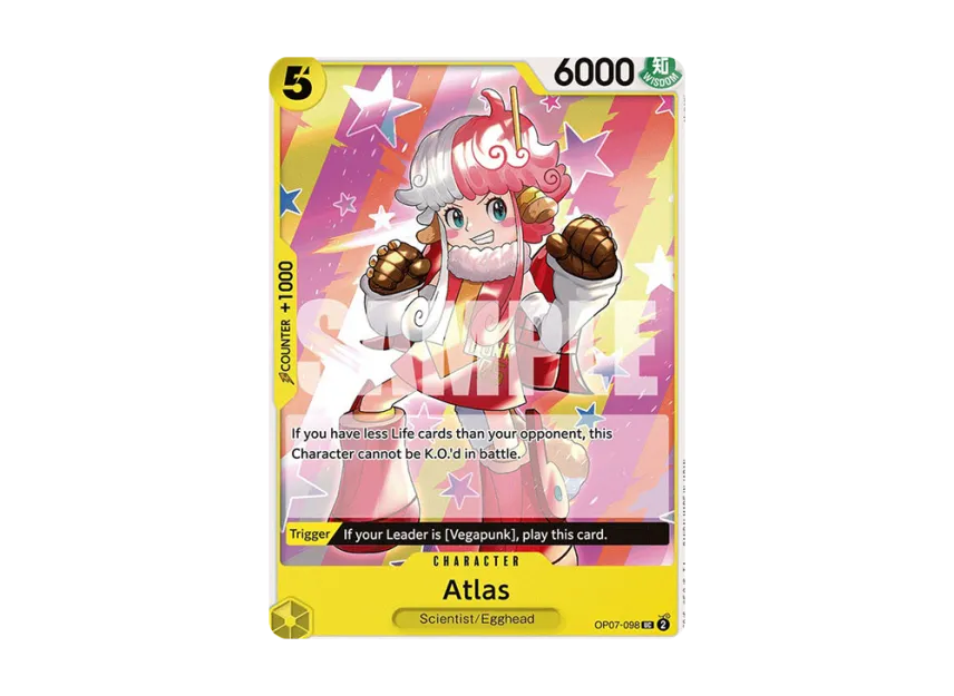Atlas UC [OP07-098] [EN] (Booster Pack "500 Years In The Future")