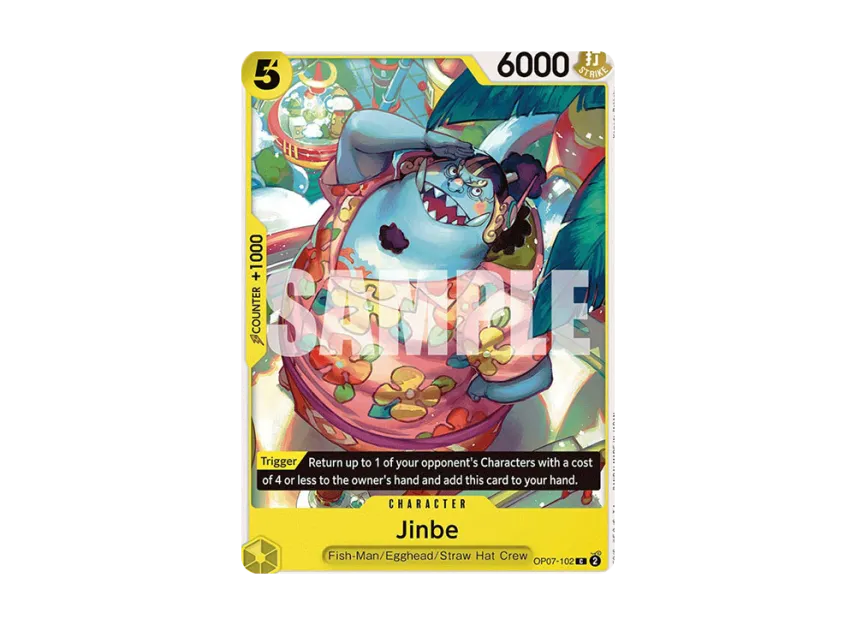 Jinbe C [OP07-102] [EN] (Booster Pack "500 Years In The Future")