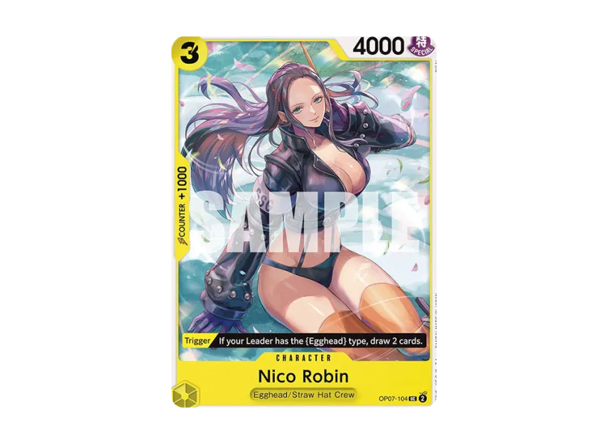 Nico Robin UC [OP07-104] [EN] (Booster Pack "500 Years In The Future")