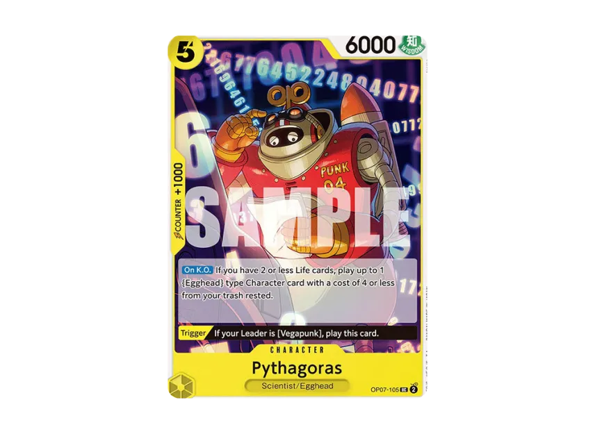 Pythagoras UC [OP07-105] [EN] (Booster Pack "500 Years In The Future")
