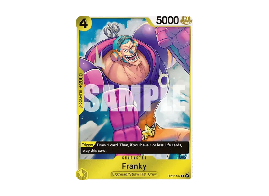Franky R [OP07-107] [EN] (Booster Pack "500 Years In The Future")