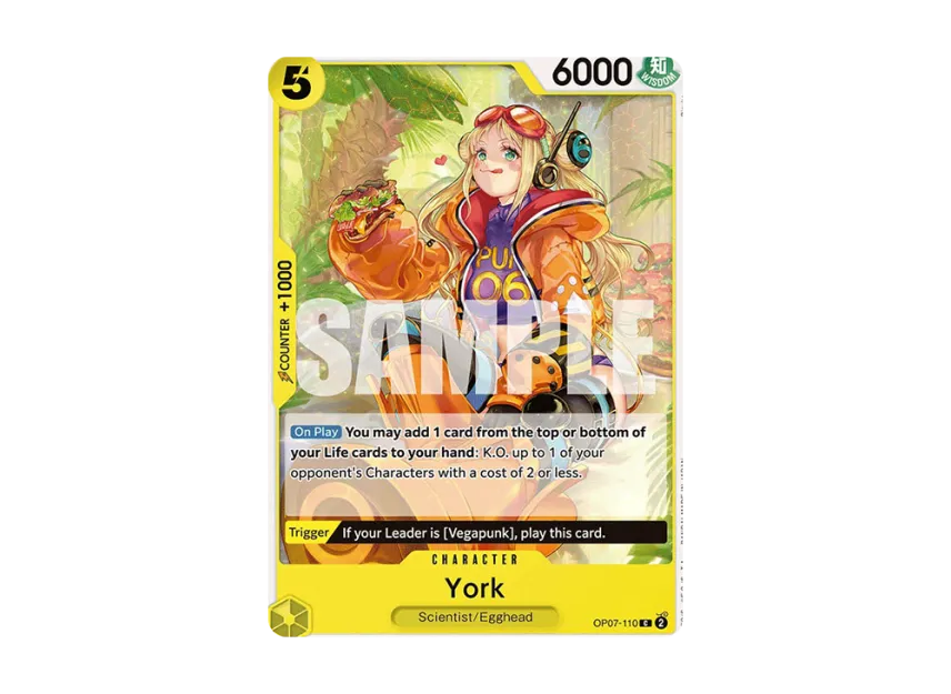 York C [OP07-110] [EN] (Booster Pack "500 Years In The Future")