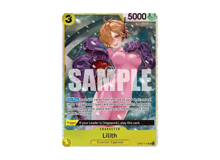 Lilith SR [OP07-111] [EN] (Booster Pack "500 Years In The Future")