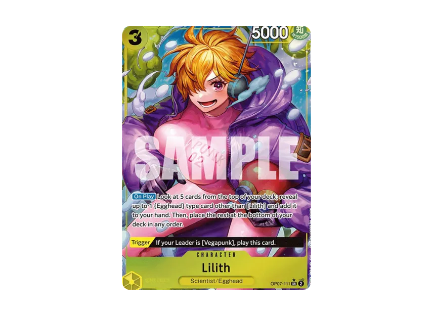Lilith SR-P [OP07-111] [EN] (Booster Pack "500 Years In The Future")