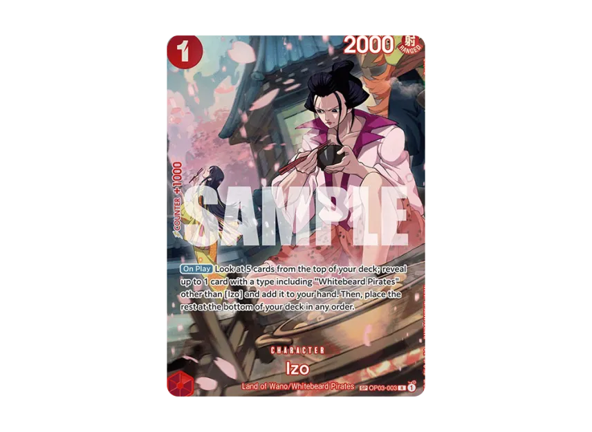 Izo SR-SPC [OP03-003] [EN] (Booster Pack "500 Years In The Future")