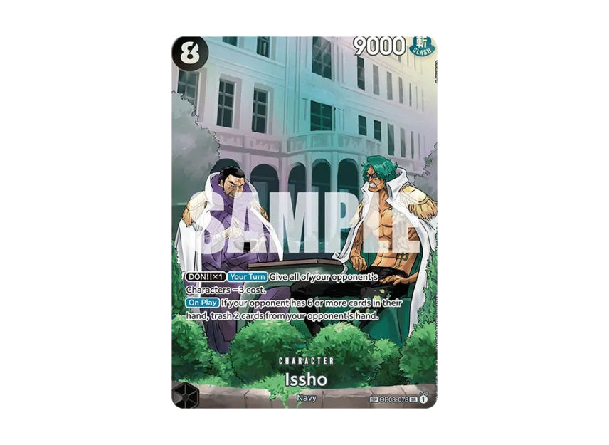 Issho SR-SPC [OP03-078] [EN] (Booster Pack "500 Years In The Future")