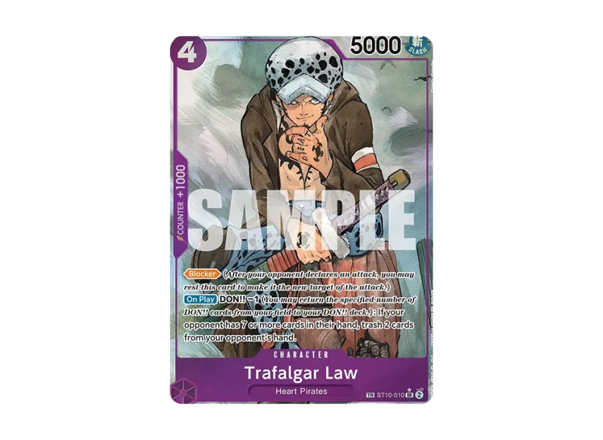 Trafalgar Law P-TR [ST10-010] [EN] (Booster Pack "500 Years In The Future")
