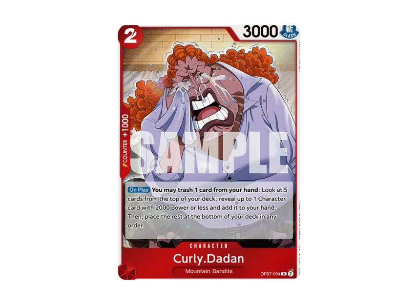 Curly.Dadan R [OP07-004] [EN] (Booster Pack "500 Years In The Future")