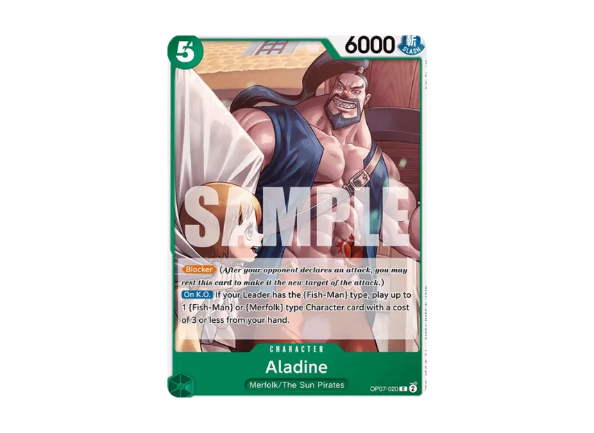 Aladine C [OP07-020] [EN] (Booster Pack "500 Years In The Future")