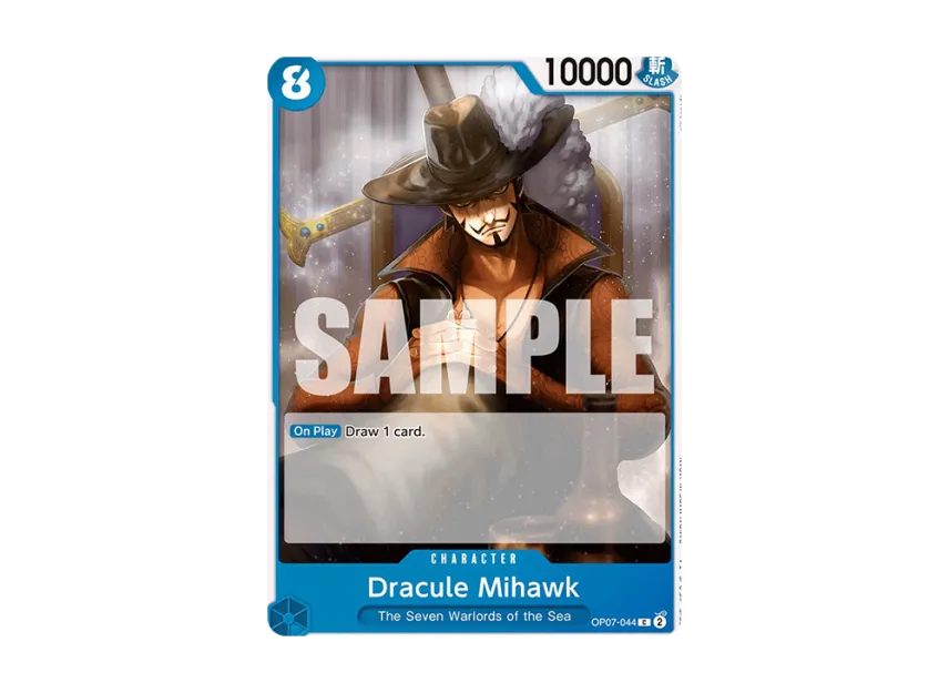 Dracule Mihawk C [OP07-044] [EN] (Booster Pack "500 Years In The Future")