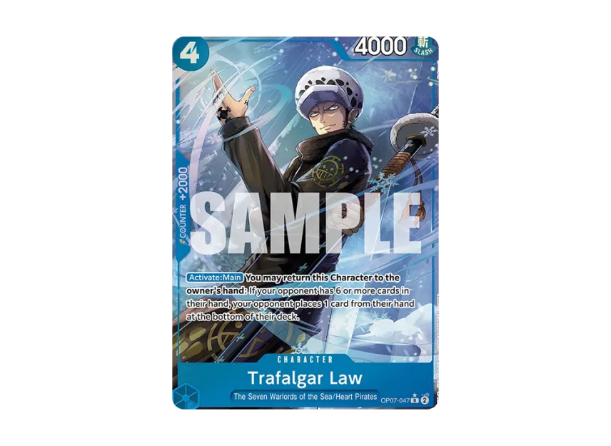 Trafalgar Law R-P [OP07-047] [EN] (Booster Pack "500 Years In The Future")