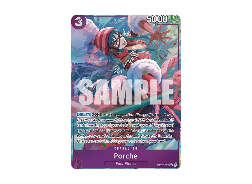 Porche SR-P [OP07-072] [EN] (Booster Pack "500 Years In The Future")
