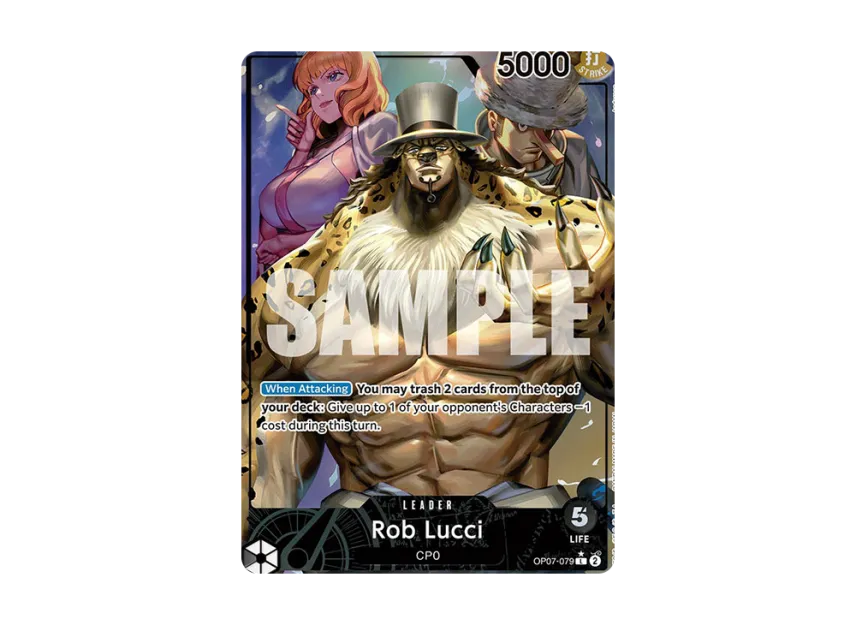 Rob Lucci L-P [OP07-079] [EN] (Booster Pack "500 Years In The Future")