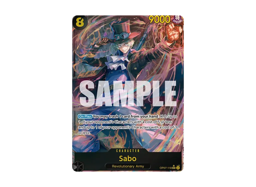 Sabo SEC-P [OP07-118] [EN] (Booster Pack "500 Years In The Future")