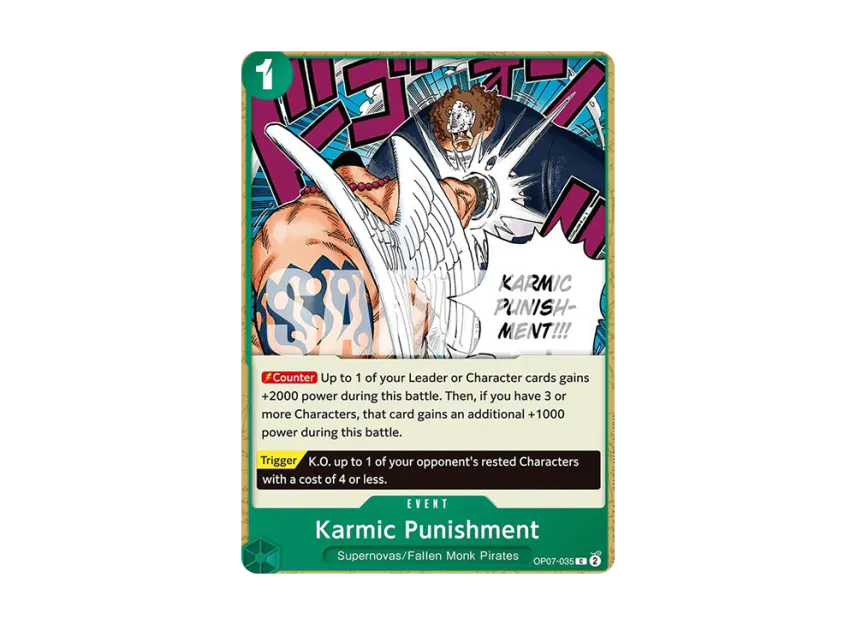 Karmic Punishment C [OP07-035] [EN] (Booster Pack "500 Years In The Future")