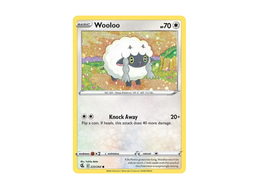 Wooloo C [264-PROMOTIONAL-CARD 222/264] (Promotional Card)