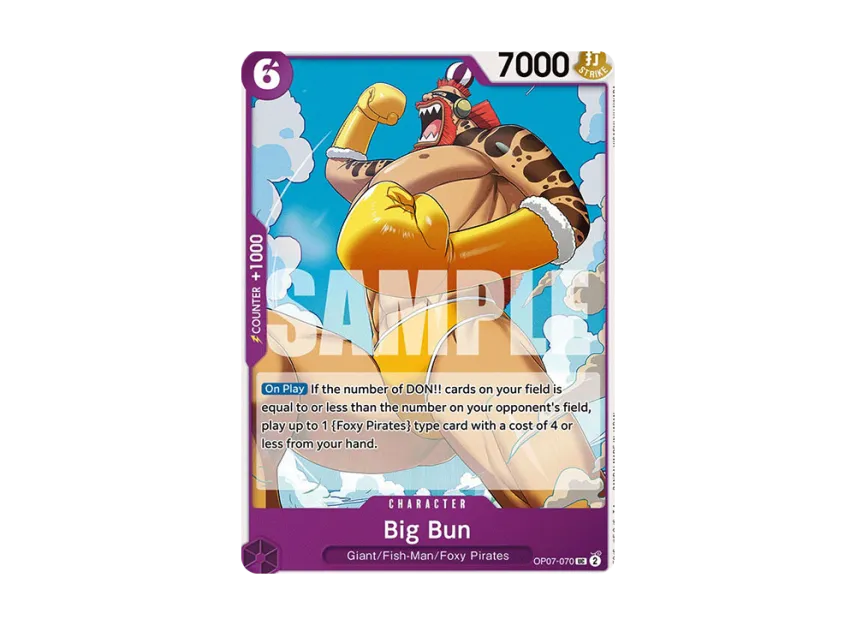 Big Bun UC [OP07-070] [EN] (Booster Pack "500 Years In The Future")