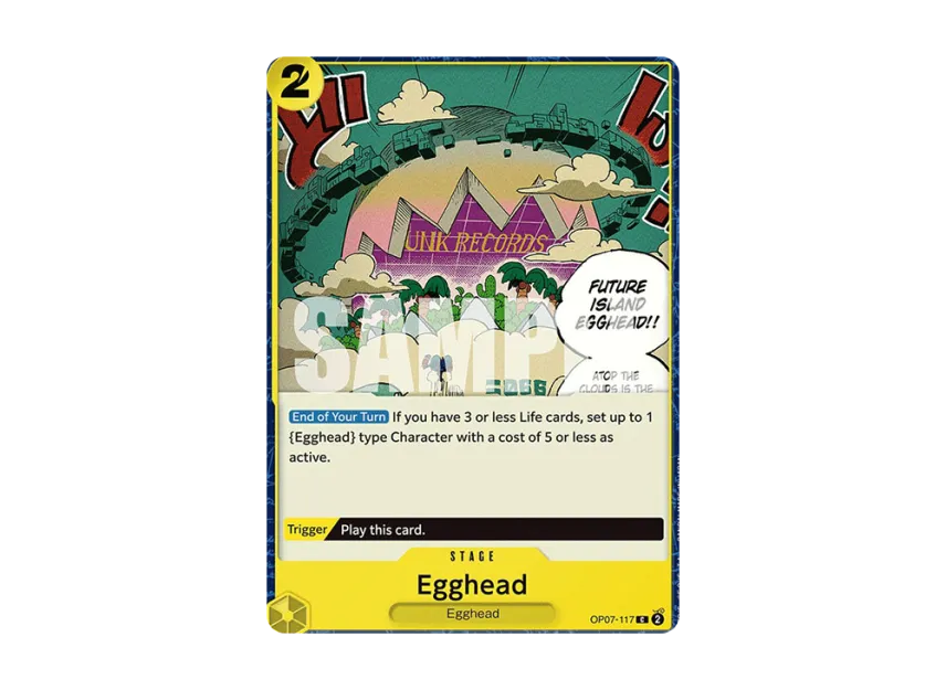 Egghead C [OP07-117] [EN] (Booster Pack "500 Years In The Future")