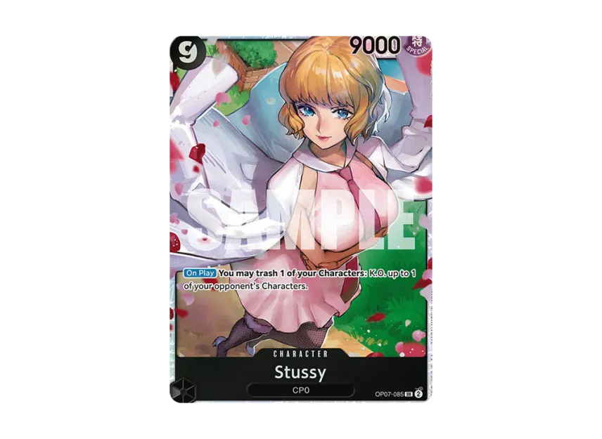 Stussy SR [OP07-085] [EN] (Booster Pack "500 Years In The Future")