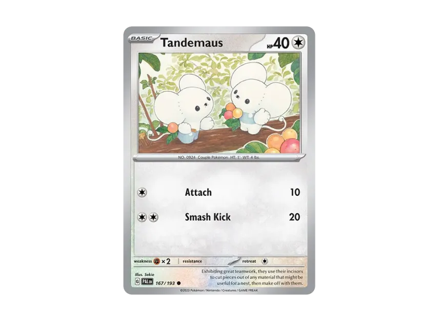 Tandemaus C : Holo [PAL 167/193] [EN] (Promotional Card)