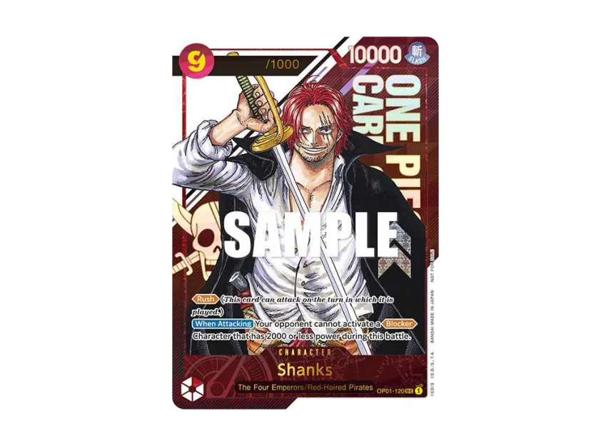 Shanks SEC-P [ST01-120] [EN] (Promotional Card "Championship 2023 Offline Regional Top 8")