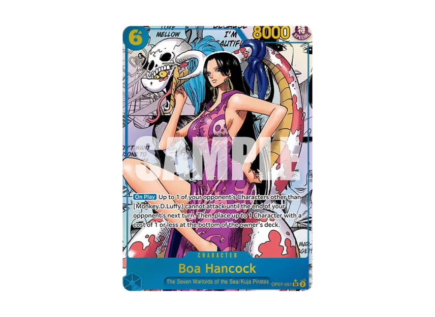 Boa Hancock SR-SP : Comic Parallel [OP07-051] [EN] (Booster Pack "500 Years In The Future")