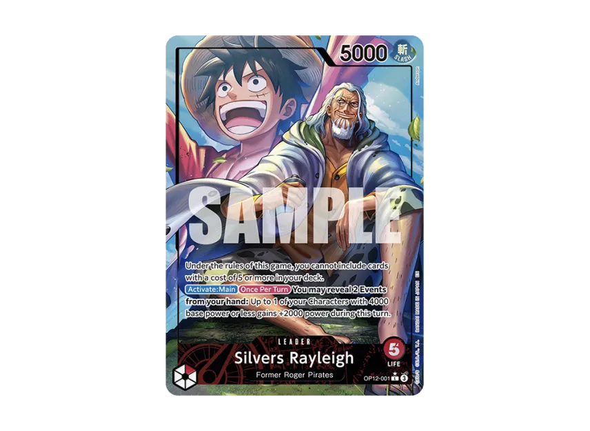 Silvers Rayleigh L-P [OP12-001] [EN] (Booster Pack "LEGACY OF THE MASTER")