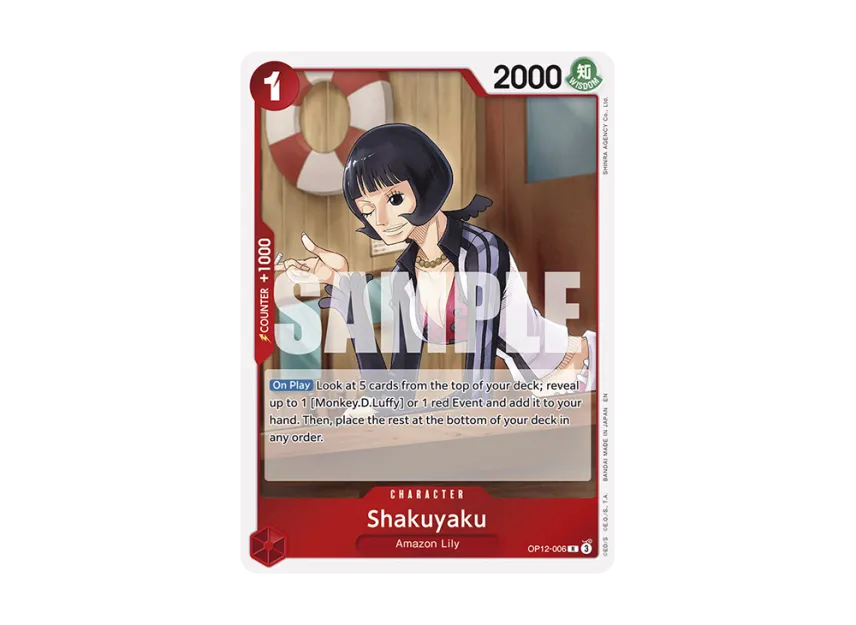 Shakuyaku R [OP12-006] [EN] (Booster Pack "LEGACY OF THE MASTER")