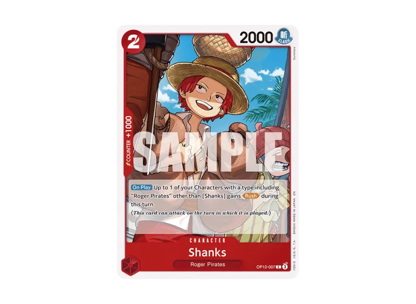Shanks C [OP12-007] [EN] (Booster Pack "LEGACY OF THE MASTER")