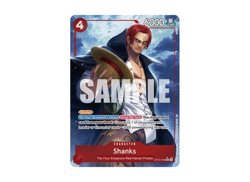 Shanks R-P [OP12-008] [EN] (Booster Pack "LEGACY OF THE MASTER")