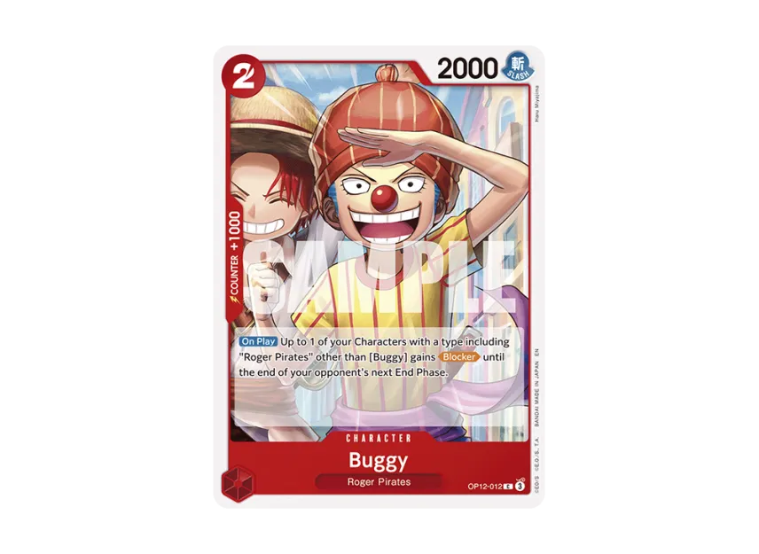 Buggy C [OP12-012] [EN] (Booster Pack "LEGACY OF THE MASTER")