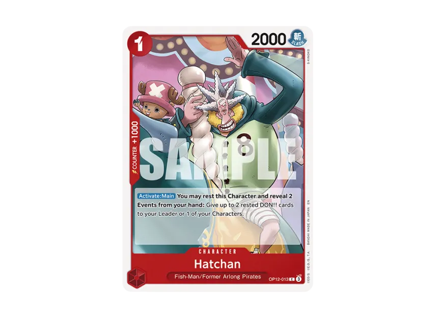 Hatchan C [OP12-013] [EN] (Booster Pack "LEGACY OF THE MASTER")
