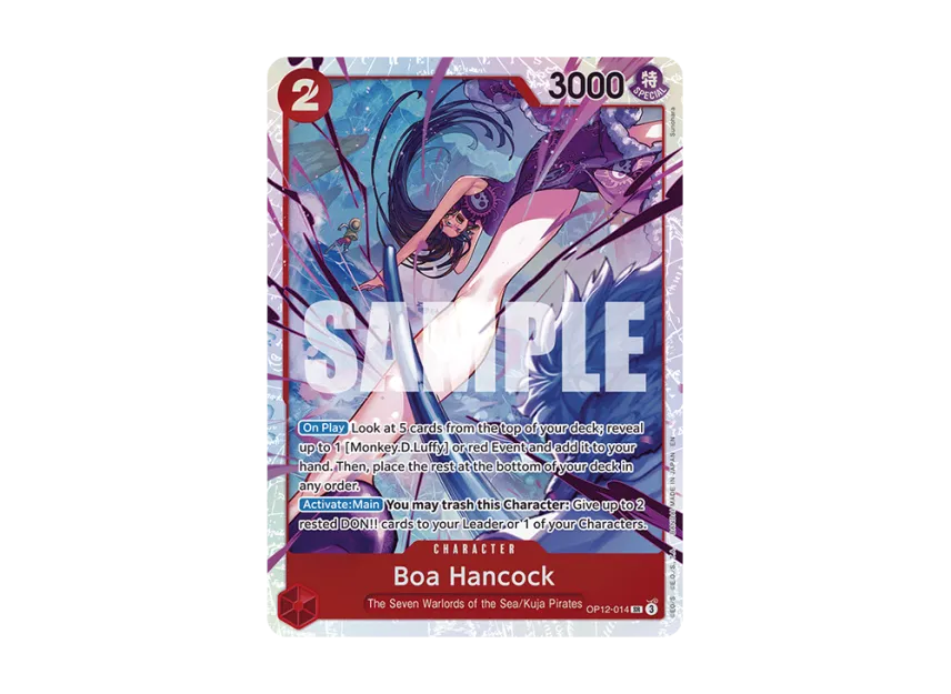 Boa Hancock SR [OP12-014] [EN] (Booster Pack "LEGACY OF THE MASTER")