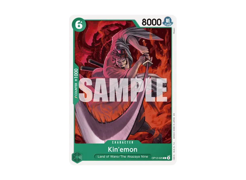Kin'emon C [OP12-025] [EN] (Booster Pack "LEGACY OF THE MASTER")