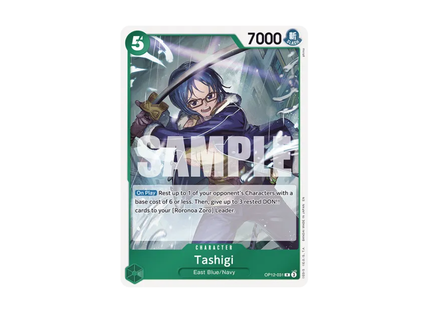 Tashigi R [OP12-031] [EN] (Booster Pack "LEGACY OF THE MASTER")