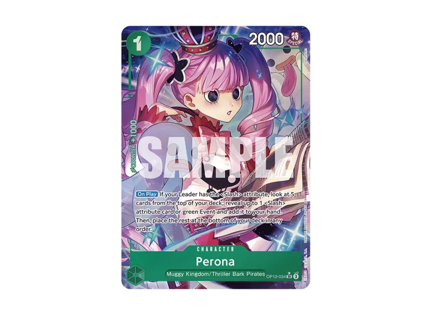 Perona SR-P [OP12-034] [EN] (Booster Pack "LEGACY OF THE MASTER")