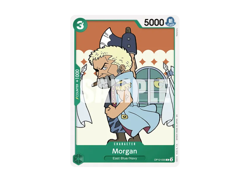 Morgan C [OP12-035] [EN] (Booster Pack "LEGACY OF THE MASTER")