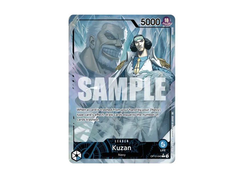 Kuzan L-P [OP12-040] [EN] (Booster Pack "LEGACY OF THE MASTER")