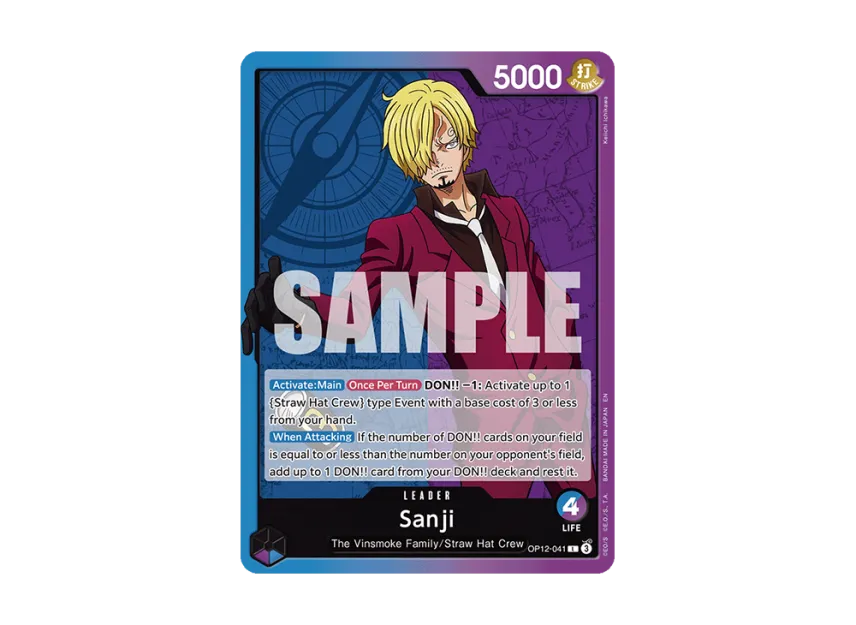 Sanji L [OP12-041] [EN] (Booster Pack "LEGACY OF THE MASTER")