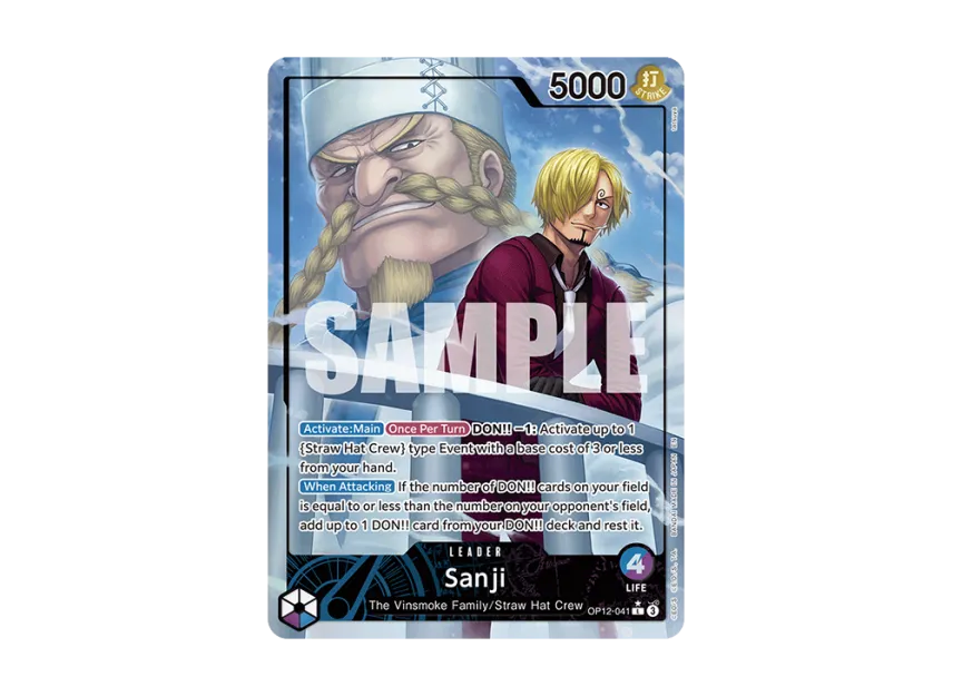 Sanji L-P [OP12-041] [EN] (Booster Pack "LEGACY OF THE MASTER")
